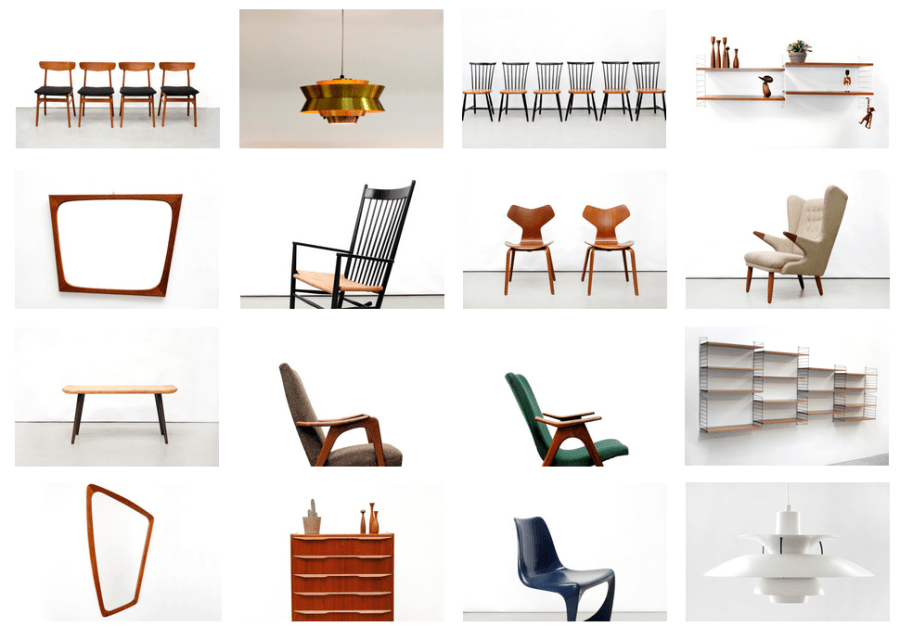 Scandinavian design for sale at www.vanons.eu