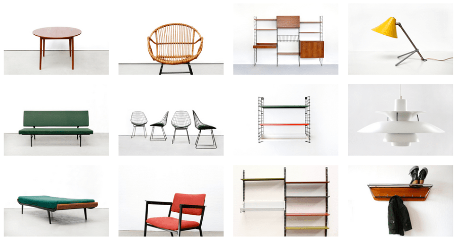 Goed wonen meubels te koop bij van OnS Amsterdam vintage design meubels, lampen en accessoires
